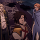 Alucard, Trevor, and Sypha steel themselves in a stellar sequence from Castlevania’s second season.